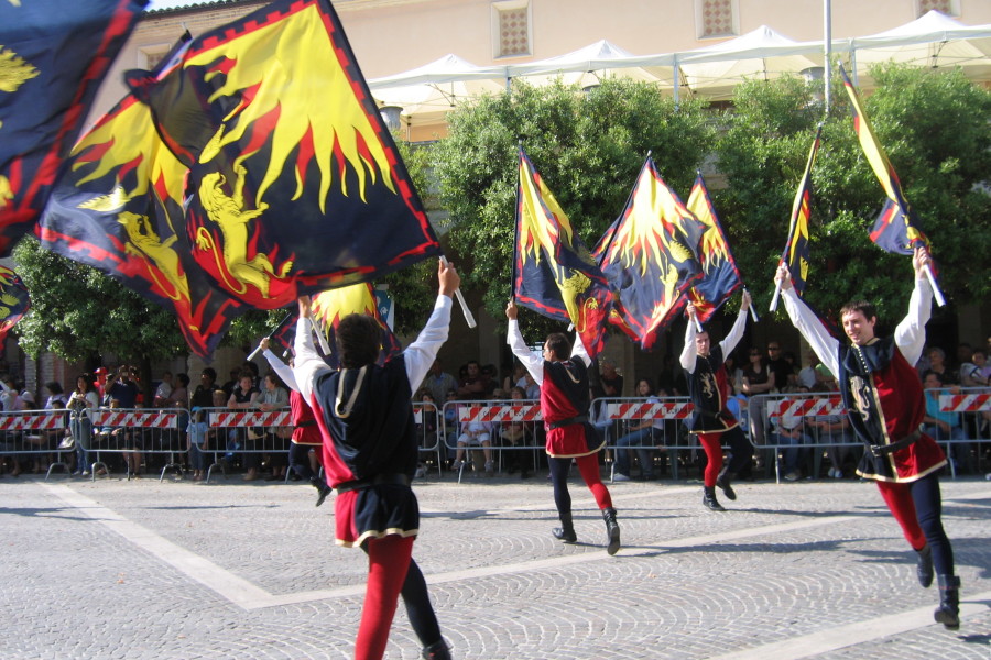 Le nostre esibizioni durante la “festa dei Banderesi”