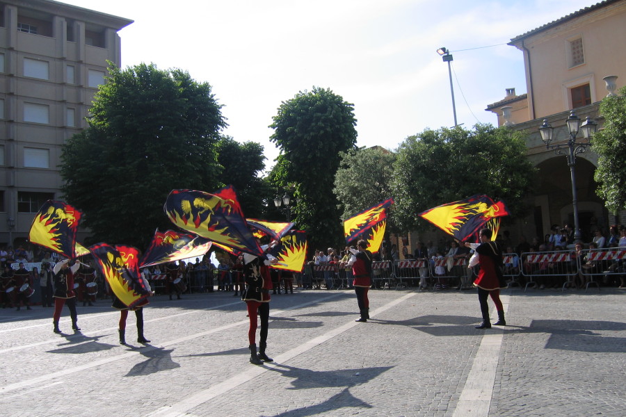 Le nostre esibizioni durante la “festa dei Banderesi”